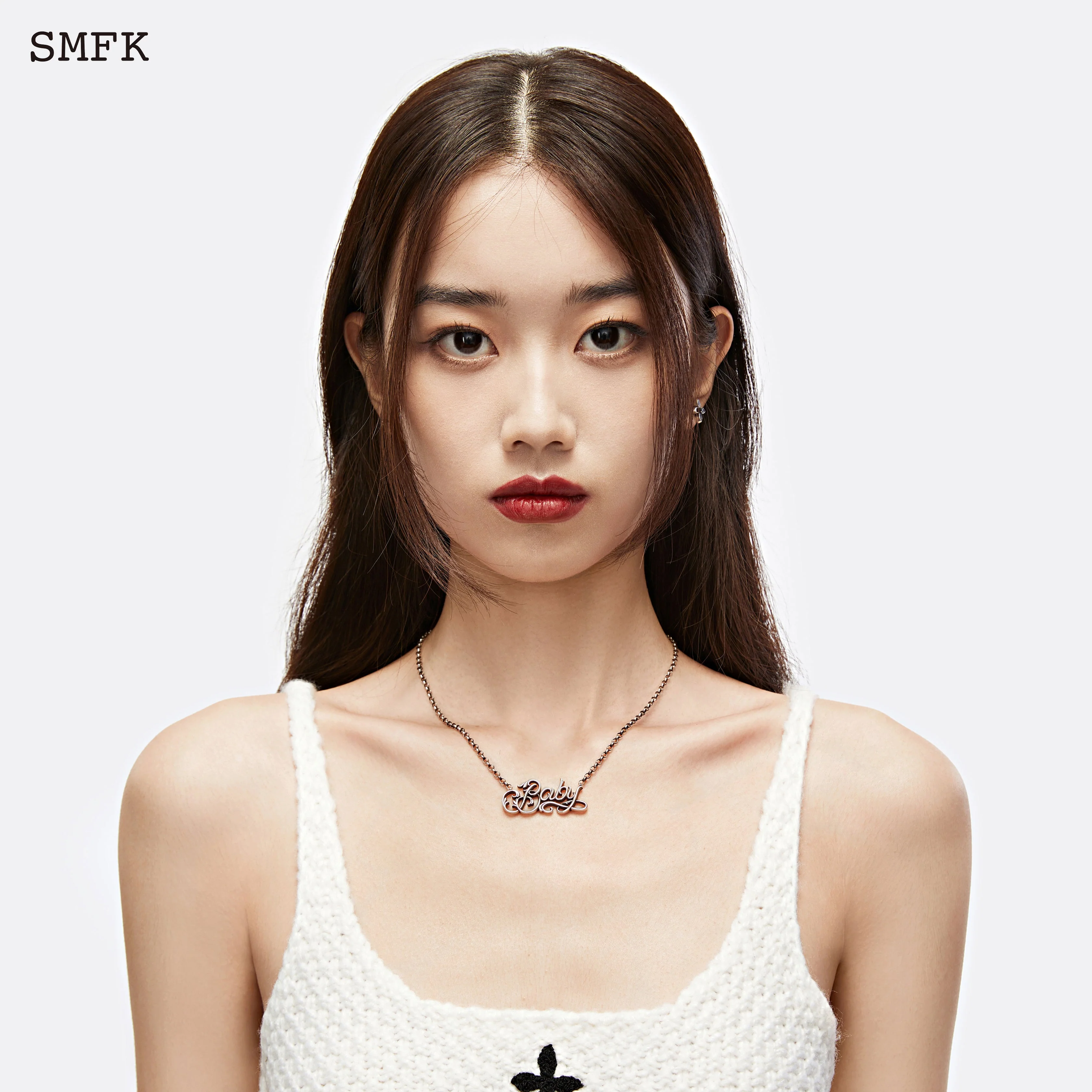 Compass Baby Tag Necklace - Image 3