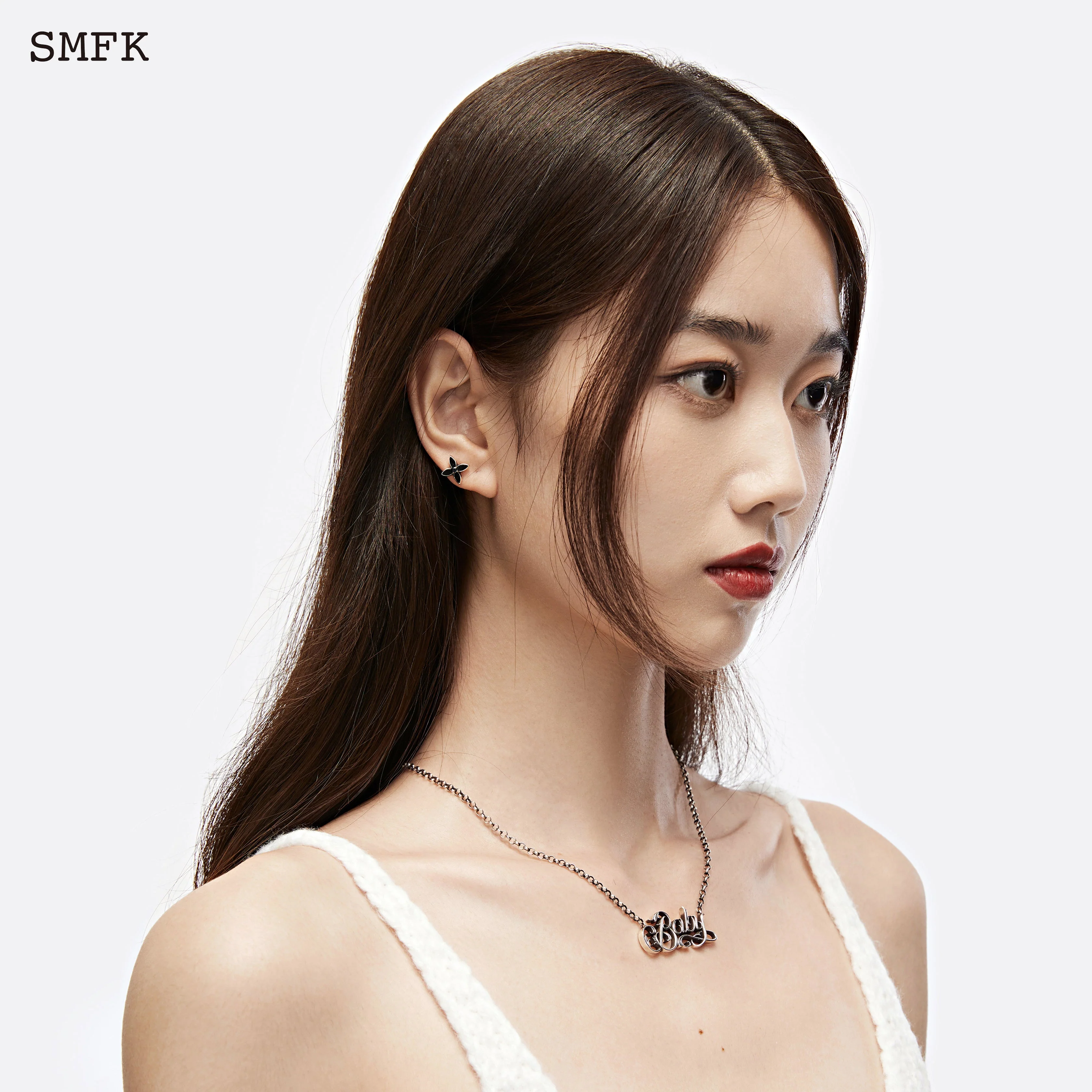 Compass Baby Tag Necklace - Image 4