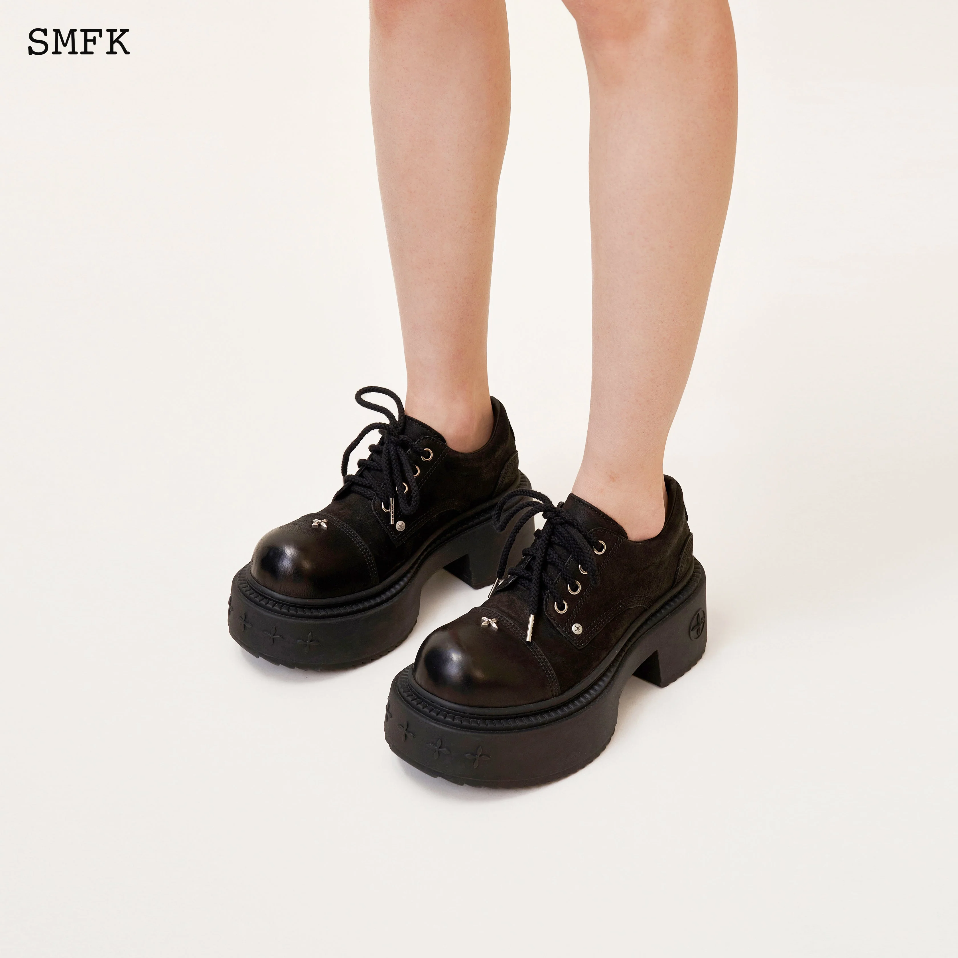 Compass Rider Derbys Boots In Black - Image 3