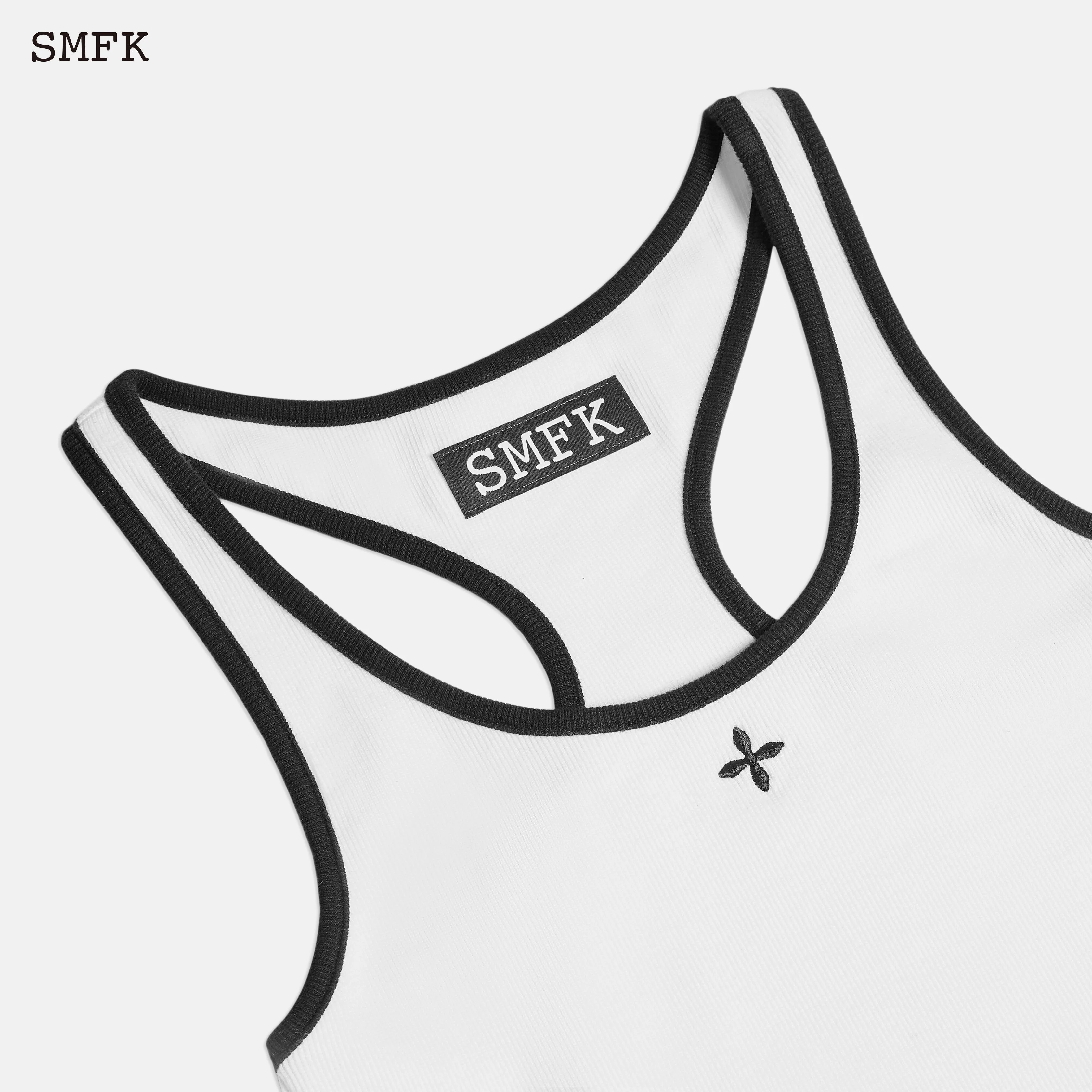 Compass Vintage Tennis Tank Dress White - Image 5