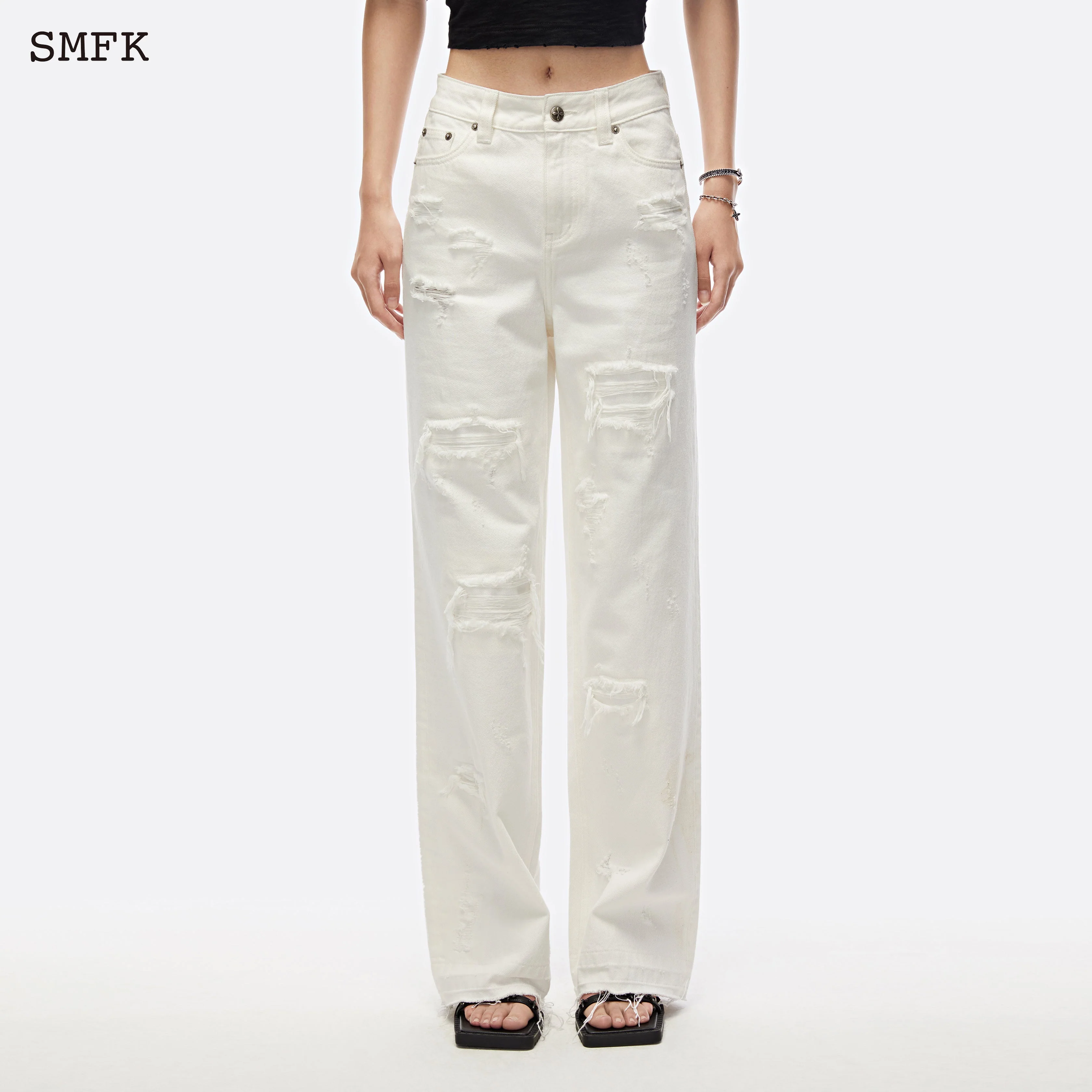 Dance Group Wandering Wide Leg Jeans - Image 3