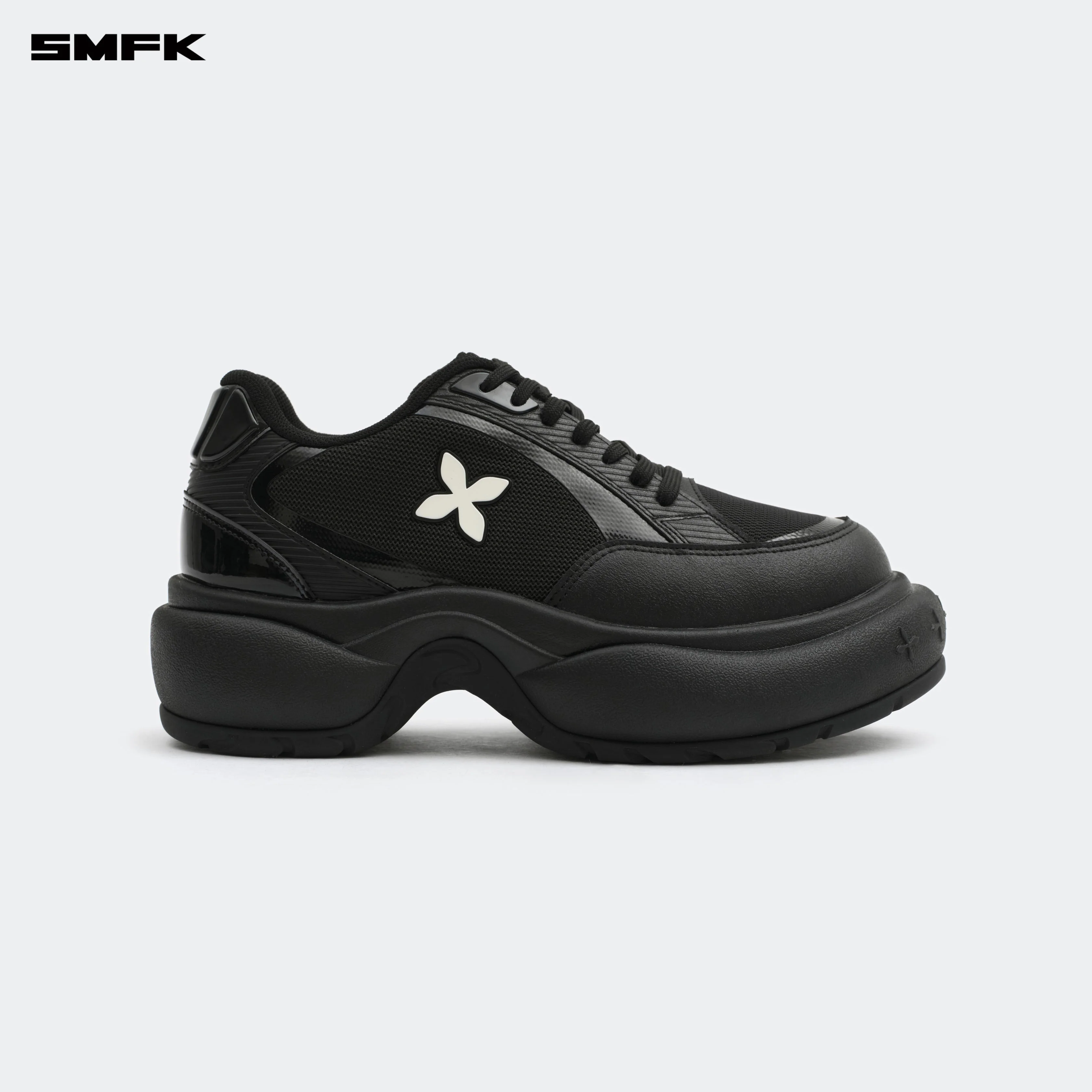 FUTURE RIPPLE Thick-soled Sneaker In Black - Image 5