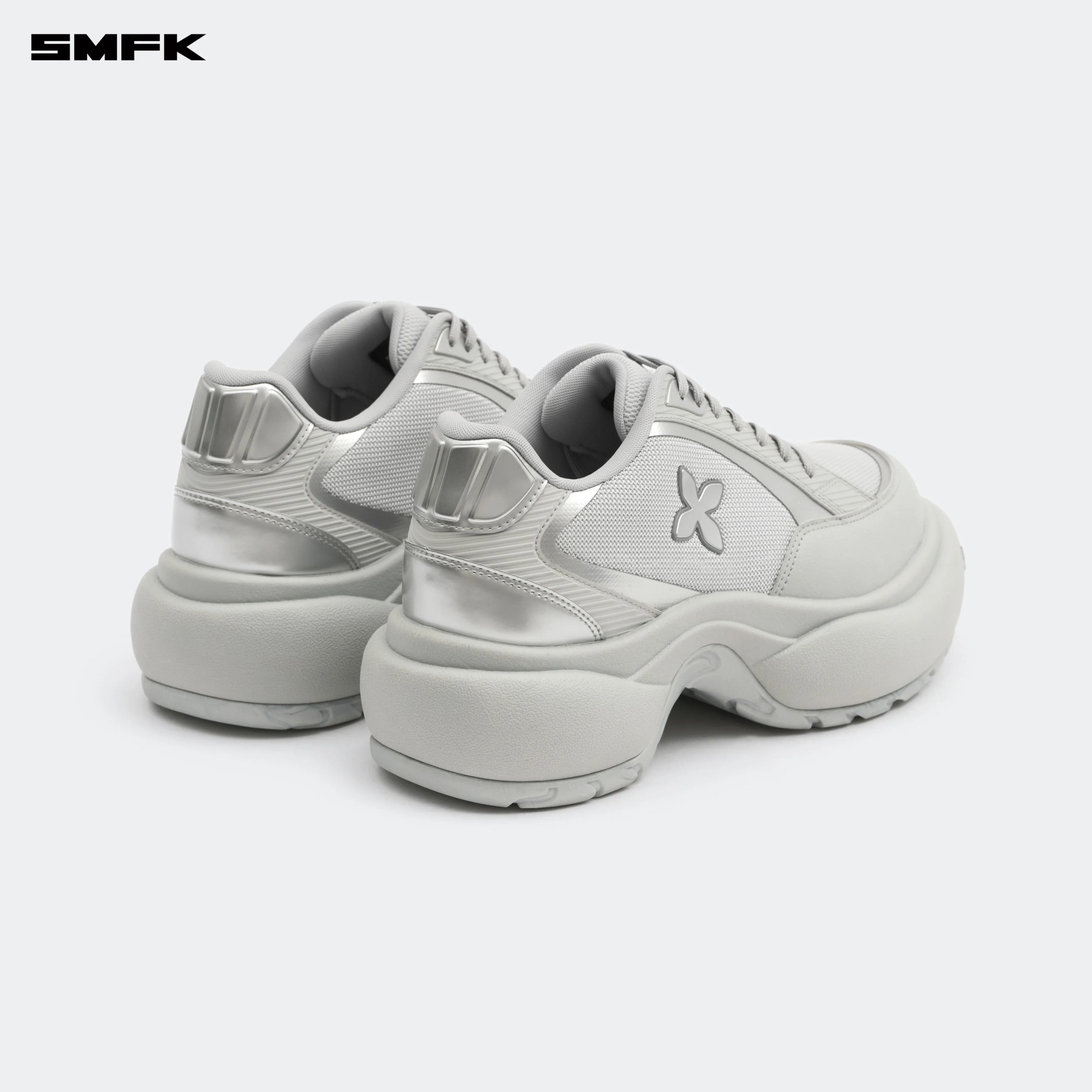 FUTURE RIPPLE Thick-soled Sneaker In Gray - Image 6
