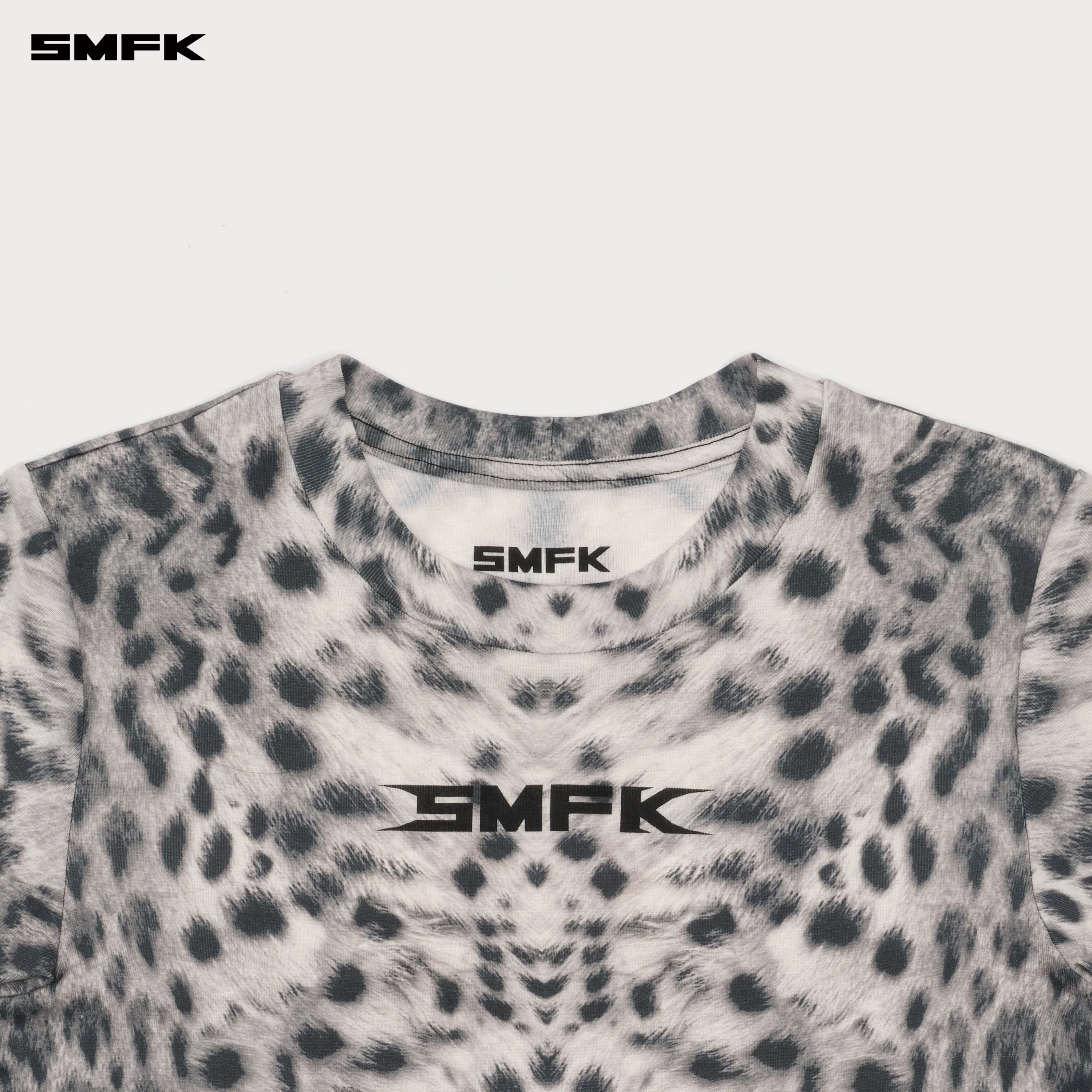 FUTURE X Ripple Sports Slim Tee White Leopard - Image 7