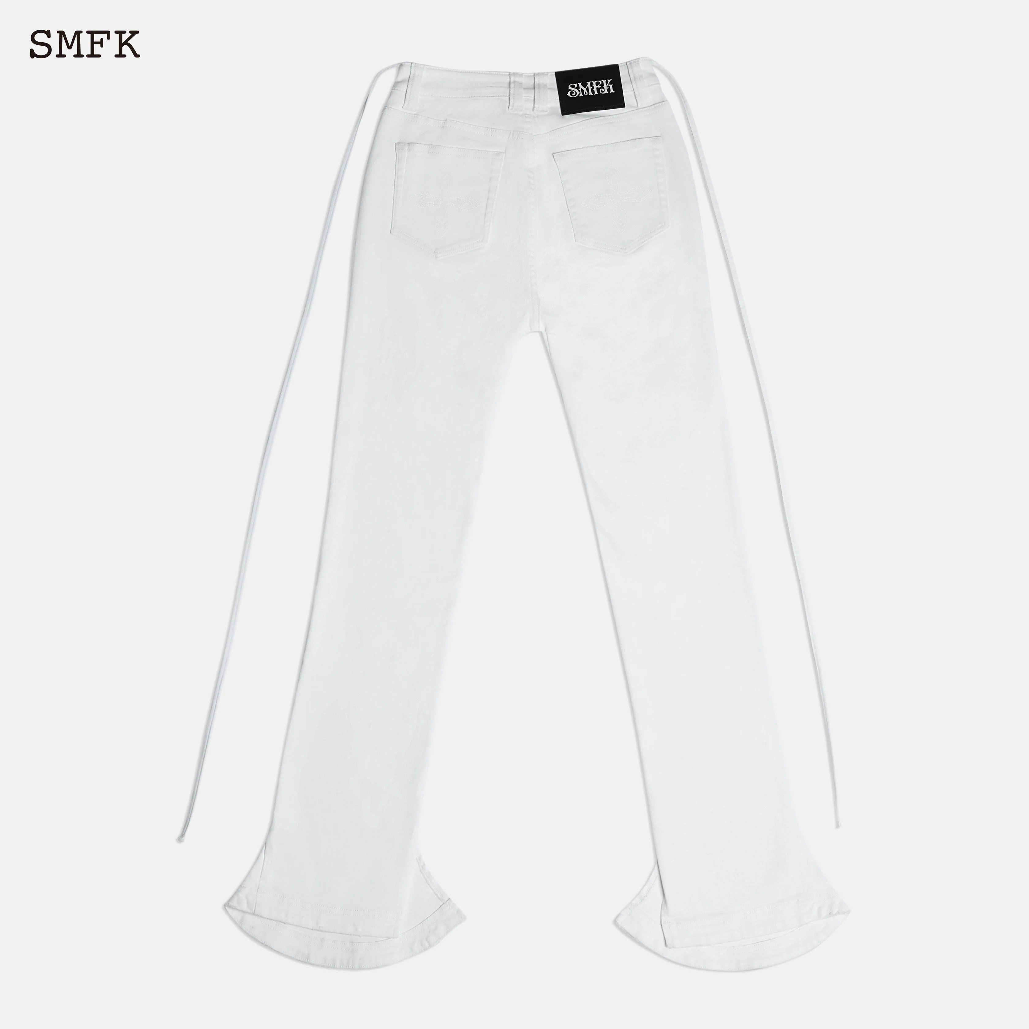 Mermaid Skinny Jeans White - Image 5