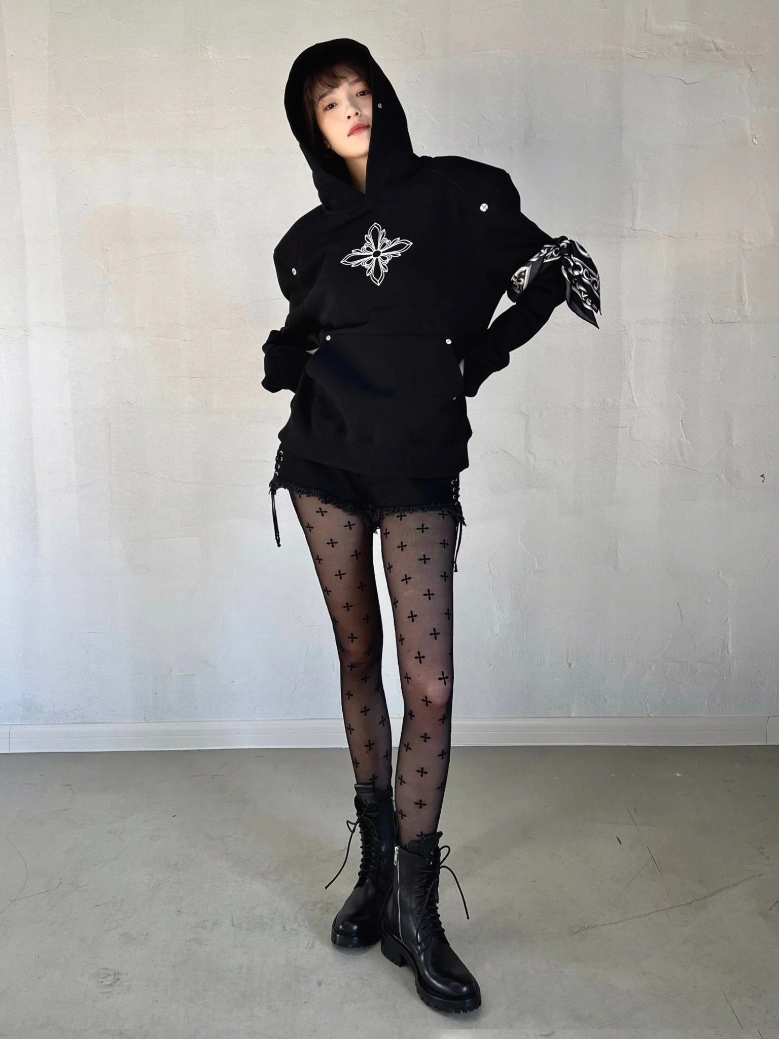 Compass Deconstructed Hoodie - Image 3