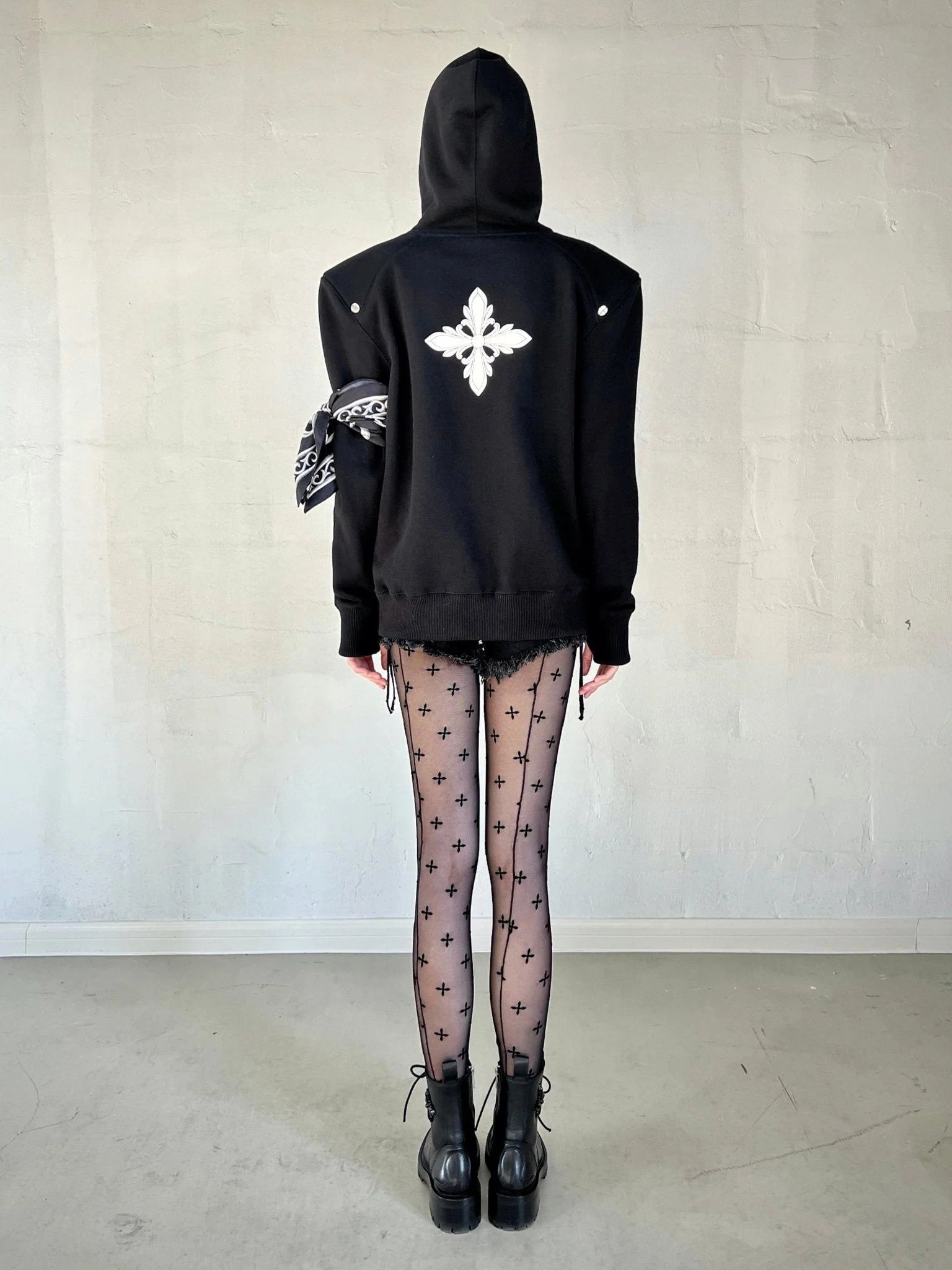 Compass Deconstructed Hoodie - Image 4