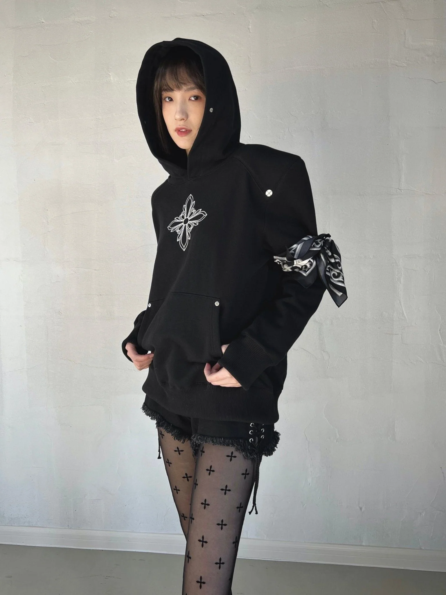 Compass Deconstructed Hoodie - Image 5