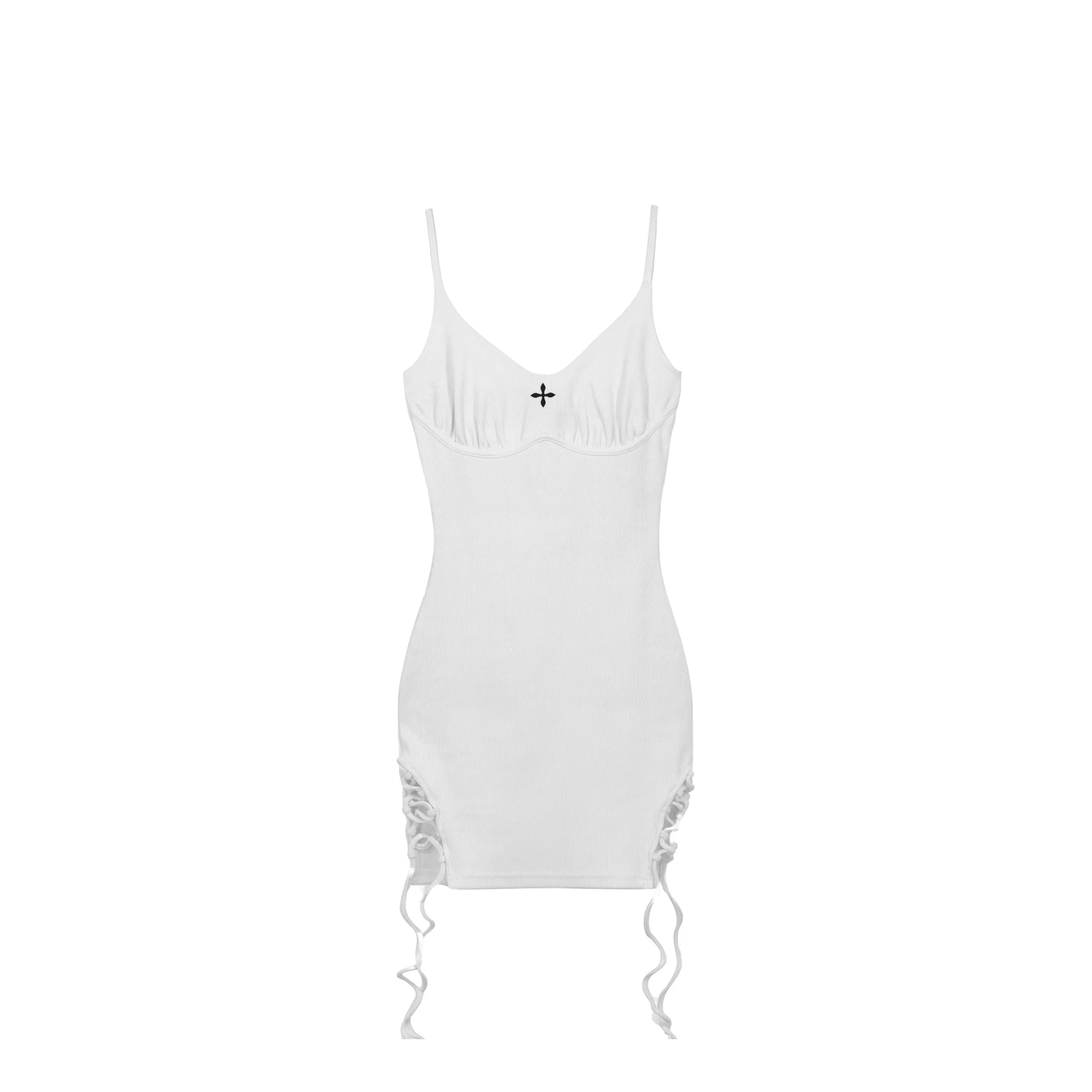 Dancer Cheongsam Dress White - Image 5